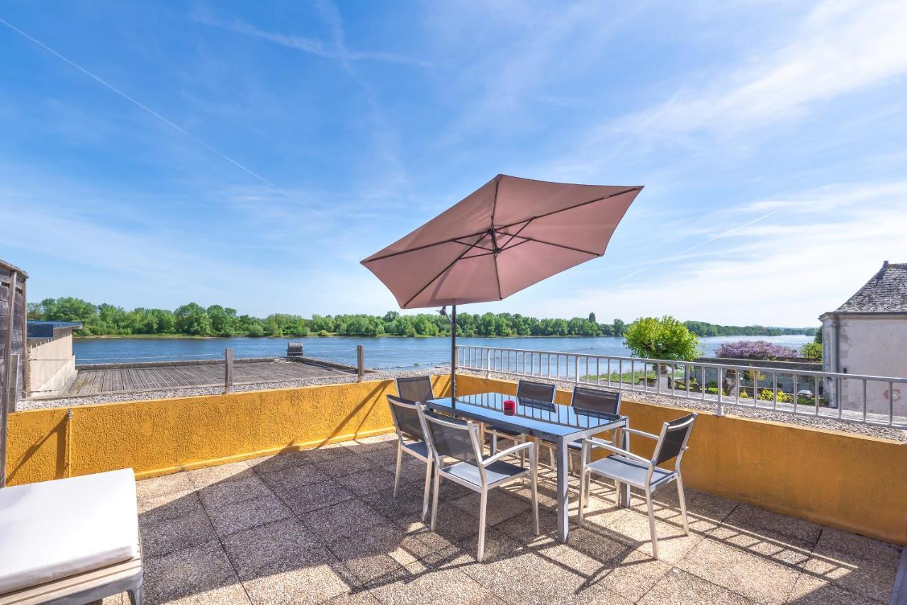 MONKEY PARADISE Bel appartement vue LOIRE Bouchemaine Exterior foto